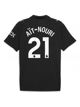 Billige Manchester City Rayan Ait-Nouri #21 Bortedrakt 2025-26 Kortermet